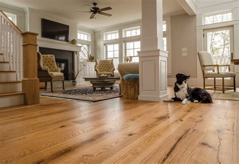 Red Oak Wide Plank Hardwood Flooring - Ponders Hollow Custom Wood ...