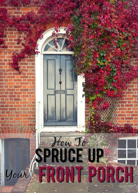 5 Tips to Spruce Up a Front Porch | The Gracious Wife