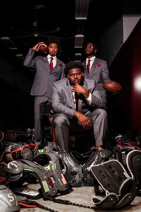 Texas Southern University football team debuts custom suits in collaboration with Michael ...