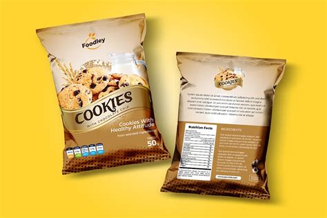 Cookies Packaging Design Template - Design Template Place