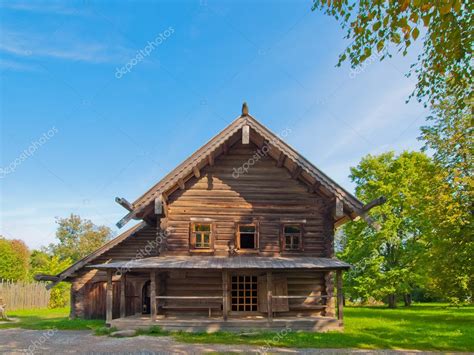 Traditional Russian wooden rural house. Stock Photo by ©doctor25 11437860