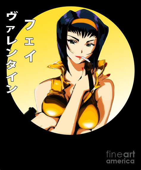 Cowboy Bebop Faye Valentine Japanese Art Drawing by Anime Art - Pixels