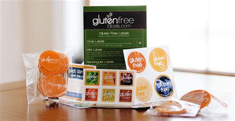 Hello Gluten Free Labels. Goodbye Masking Tape & Sharpies.