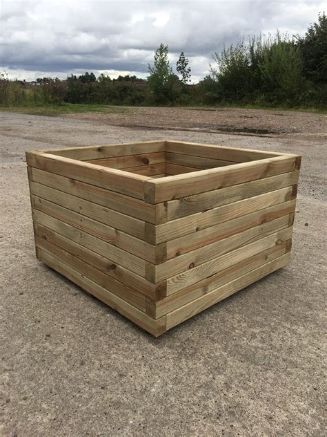 High Quality Tanalised Pressure Treated Square Planter - EXTRA LARGE PLUS - HALF PRICE SALE ...