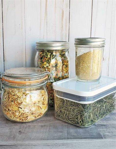 Best Containers for Dehydrated Food Storage - The Purposeful Pantry