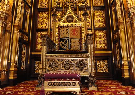 The royal throne, House of Lords chamber | The House of Lord… | Flickr