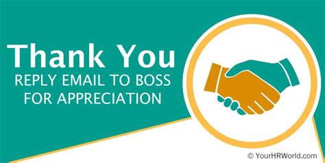 Reply to Thank You Email to Boss for Appreciation