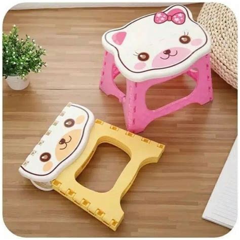 Jual Kursi anak karakter/ kursi lipat anak/ bangku portable/ kursi ...