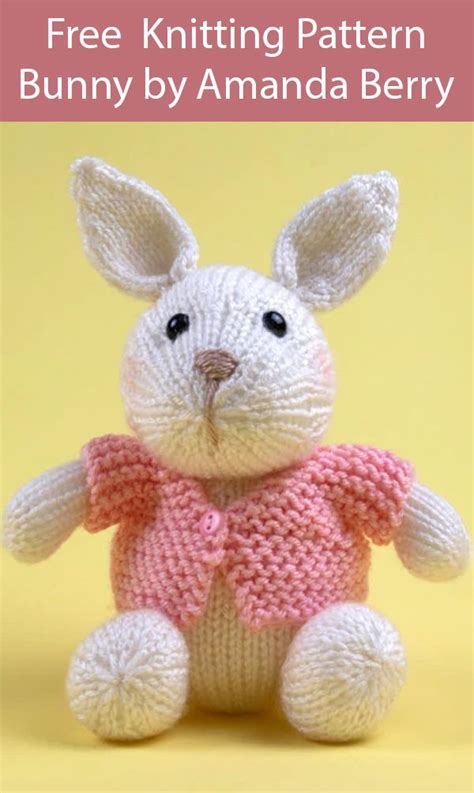 Bunny Rabbit Knitting Patterns - In the Loop Knitting | Strickmuster ...