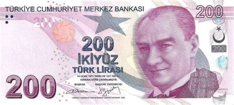 Turkey 200 Lira - Foreign Currency