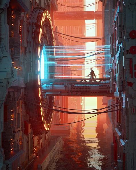 Trippy Sci-Fi Art in 2021 | Sci fi landscape, Sci fi environment ...