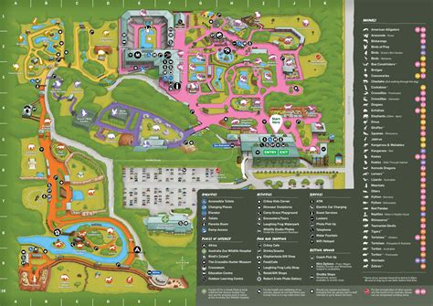 Zoo Map - Navigate Your Way Around Our Beautiful Australia Zoo