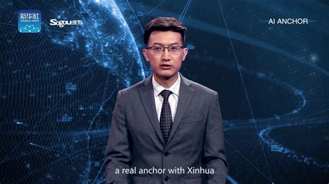 World's first AI news anchor makes China debut - YouTube