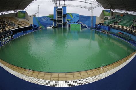 Column: Not easy going green at the Olympic diving pool - Sports Illustrated