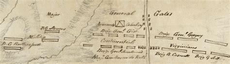 Camden, South Carolina 1780 Sketch Battle Map – Battle Archives