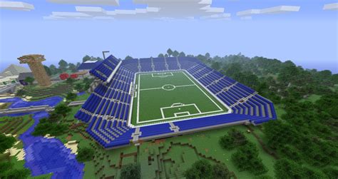 Football Stadium: Football Stadium In Minecraft