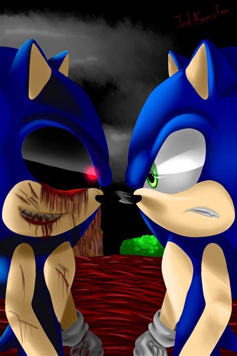 Sonic.exe VS Sonic - SonicexeLuv Photo (38057276) - Fanpop