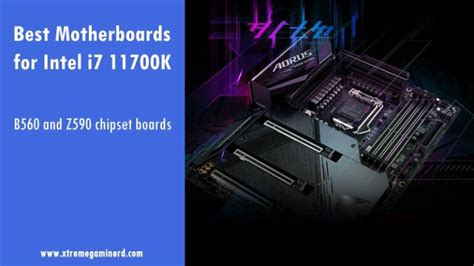 Best motherboards for Intel Core i7 11700K - G15Tools