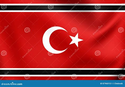 Flag of Free Aceh Movement stock illustration. Illustration of macro - 87960151