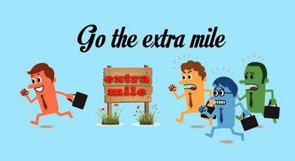 Go the Extra Mile