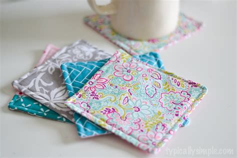 Fabric Mug Rug - A Quick Sewing Tutorial - Typically SImple