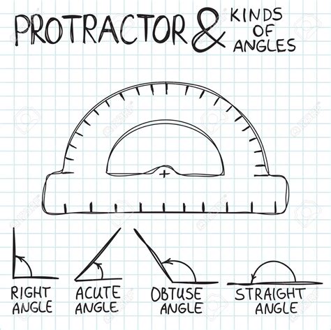 Protractor Drawing at GetDrawings | Free download