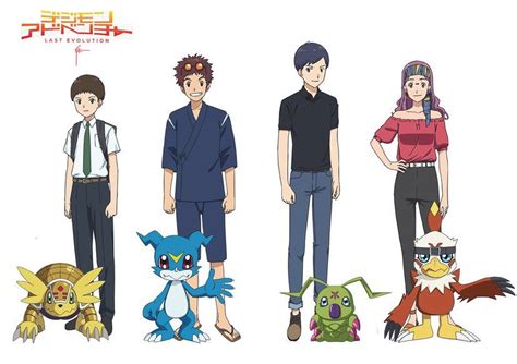 New Images Reveal Aged Up DIGIMON ADVENTURES 02 Characters for LAST ...