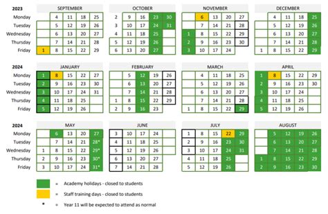 Trinity Prep Calendar 2024 - Corey Donella