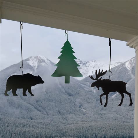 Moose Hanging Silhouette|Black Forest Décor