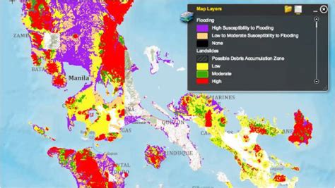 Flood Hazard Map Of Philippines