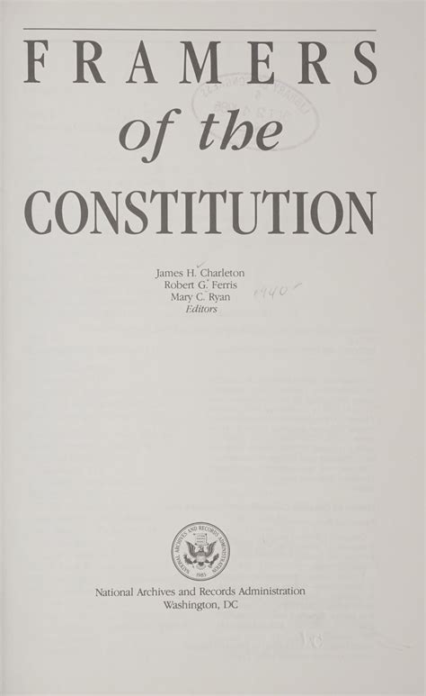 Framers of the Constitution | Library of Congress