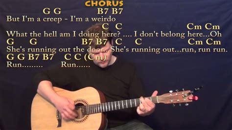 Creep (Radiohead) Strum Guitar Cover Lesson with Chords/Lyrics - YouTube