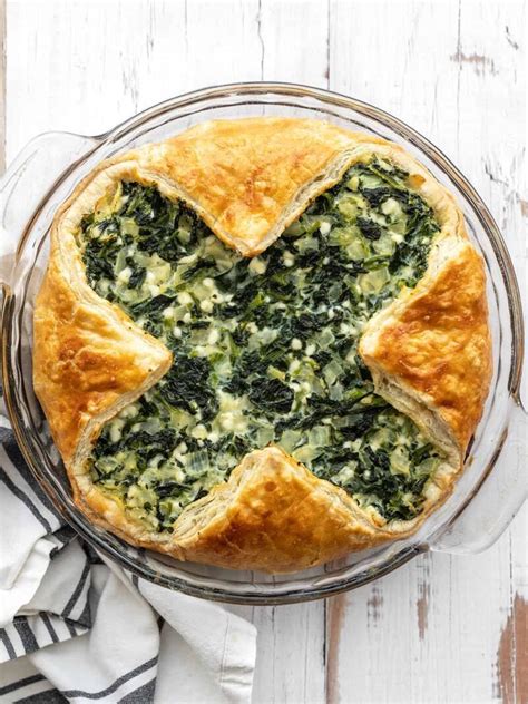 Easy Delicious Homemade Spinach Pie with Puff Pastry - Budget Bytes