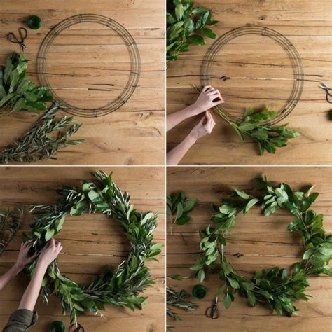 Simple Spring Greenery Wreath | At Home: A Blog by Joanna Gaines | Diy wreath, Greenery wreath ...