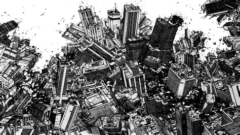 Wallpaper : vehicle, manga, Akira, Monochrome Factor, katsuhiro otomo, black and white 1920x1080 ...