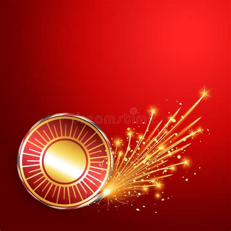 Diwali burning crackers stock vector. Illustration of eps10 - 34448753