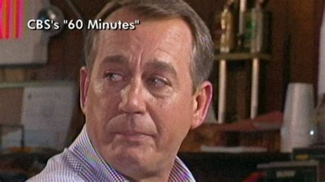 John Boehner Tears Up During Interview Video - ABC News