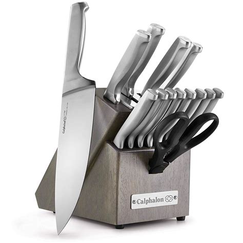 Buy Calphalon Classic Self Sharpening Stainless Steel Cutlery Knife ...