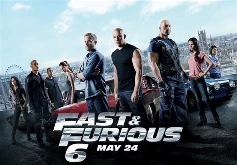 FAST & FURIOUS Cast Poster