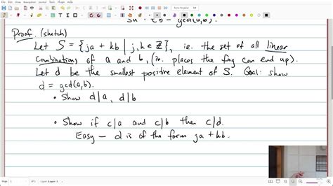 Bézout's Theorem and modular inverses - YouTube