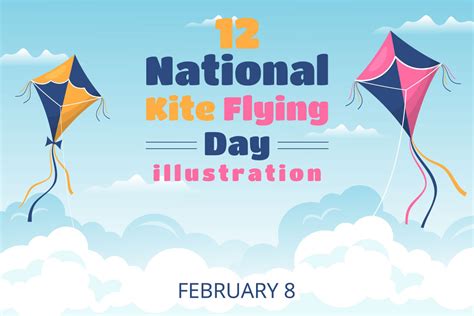 12 National Kite Flying Day Illustration | Deeezy