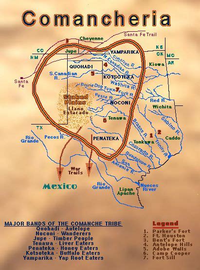 Comancheria | Native american history, American indian history, Native american heritage