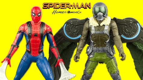 Super Héros Et Compagnie: Figurines Spiderman Homecoming Le Vautour Attaque Spiderman Vulture ...