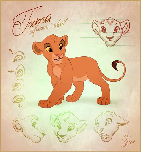 Tama Reference Sheet by EmilyJayOwens on DeviantArt | Lion king drawings, Lion king art, Lion ...