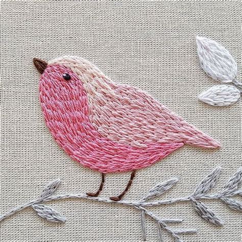 bird embroidery - Google Search | Embroidery patterns, Crewel embroidery kits, Pretty embroidery ...