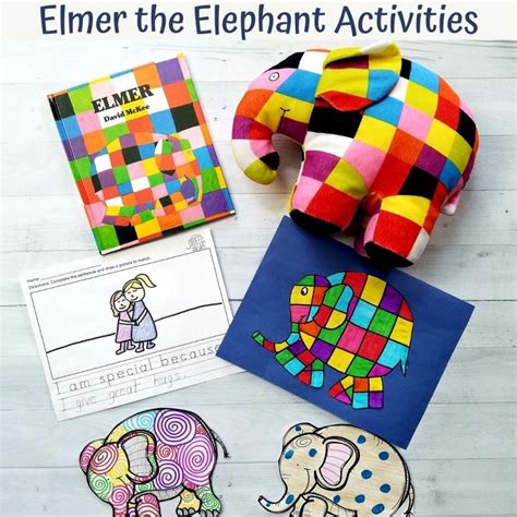 Make it a FUN Friday with these Awesome Elmer the Elephant Activities