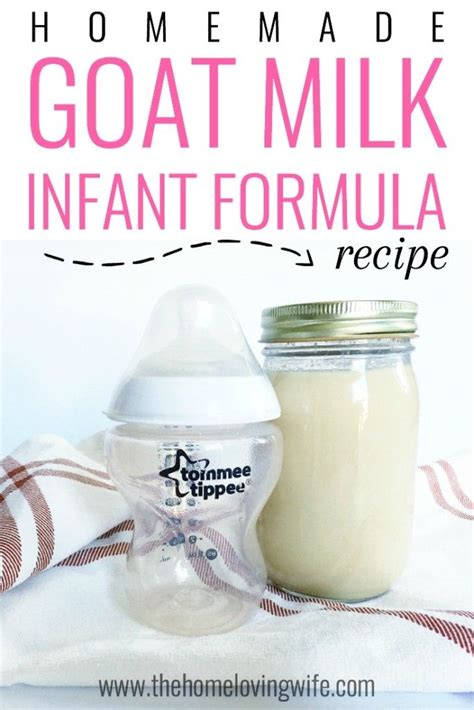 Dr Sears Goat Milk Formula Recipe - Banana-breads.com