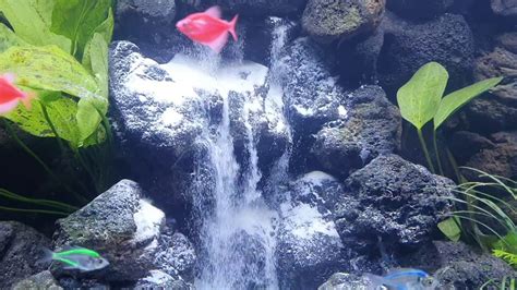 Aquarium Sand Waterfall - YouTube