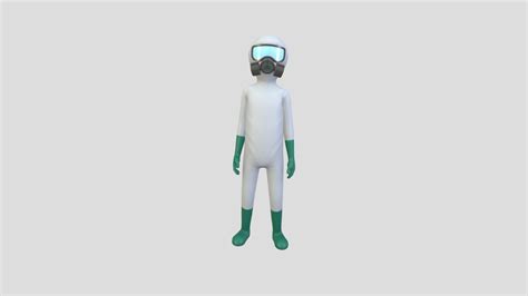 Character121 Rigged Man In Hazmat Suit - Buy Royalty Free 3D model by BaluCG [d7ce186 ...