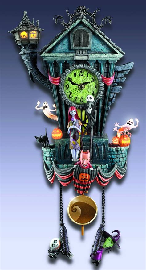 Tim Burton's "The Nightmare Before Christmas" Wall Clock | O pesadelo antes do natal, Relogio ...